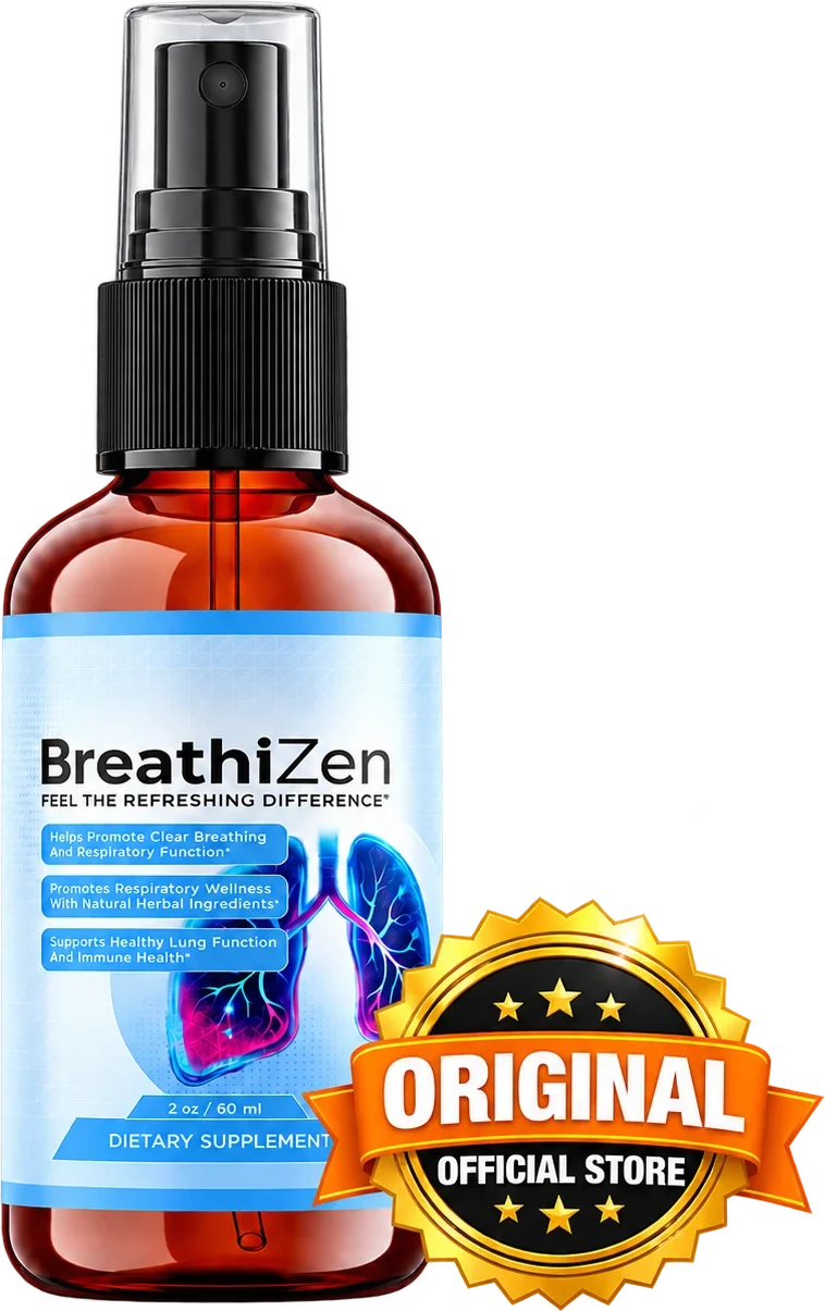 The original BreathiZen bottle with the Original seal
